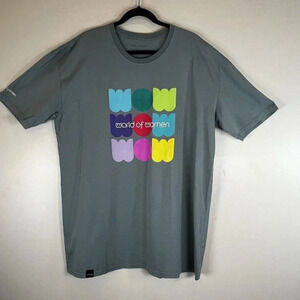 World of Women XXL Blue Men's Short Sleeve Graphic T-Shirt